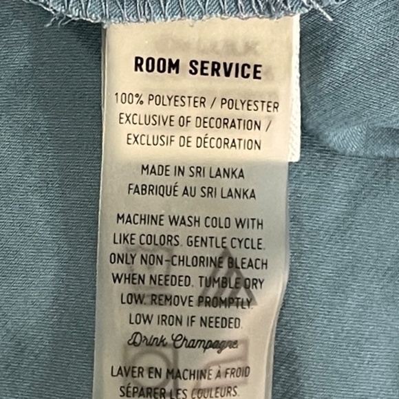 Room Service Short Sleeve and pant pajama set Size M - Picture 8 of 8